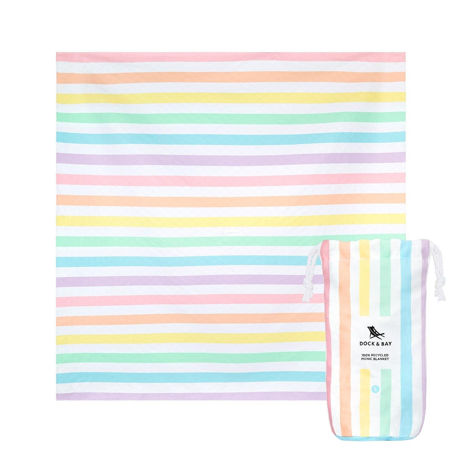 DOCK & BAY Picnic Blanket - Unicorn Waves