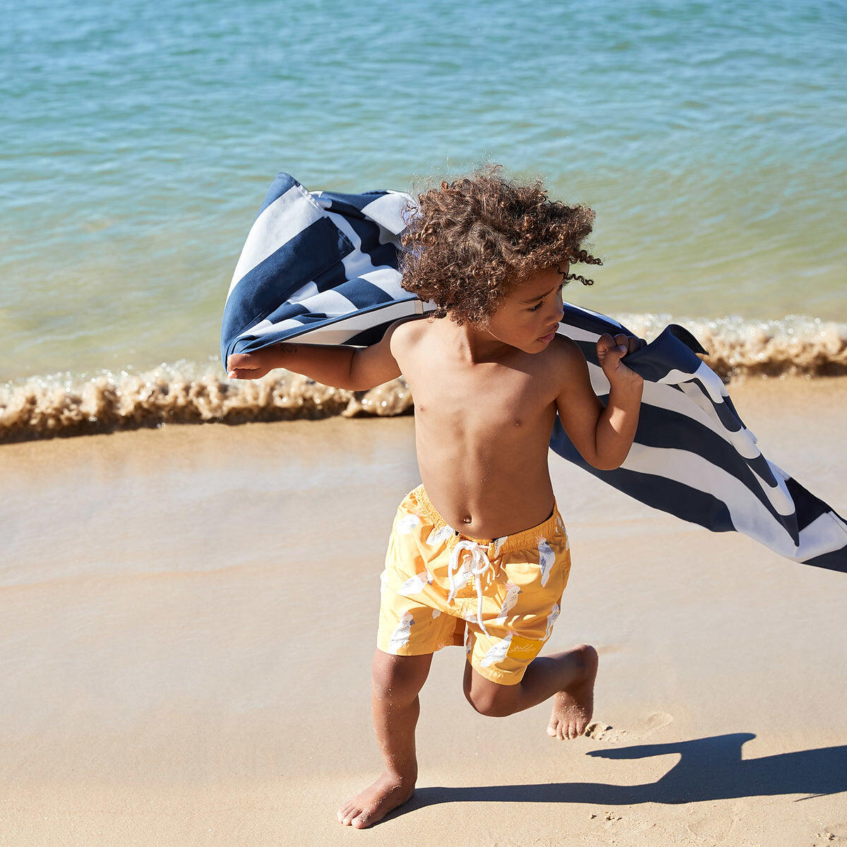 Kids Beach Towels - Whitsunday Blue 4/8