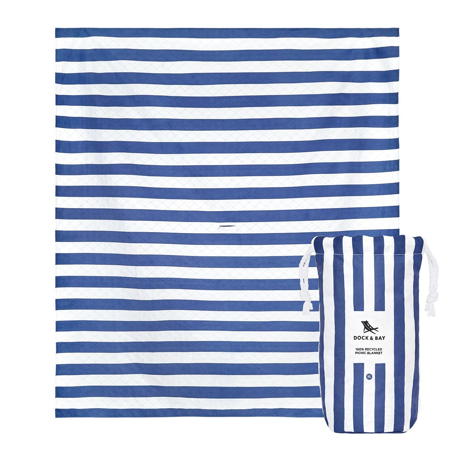 Picnic Blanket - Whitsunday Blue 1/8