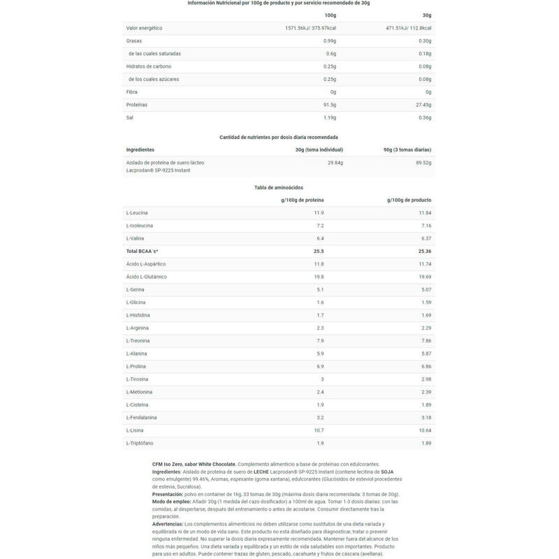 BIG CFM ISO Zero 1 Kg