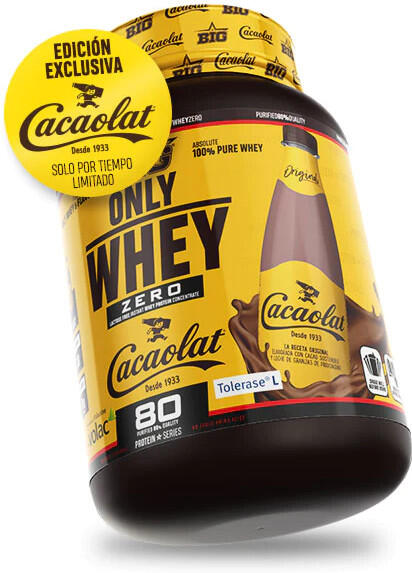 Only whey zero limited edition guitos® - 1kg Congitos au chocolat au lait de 3/6