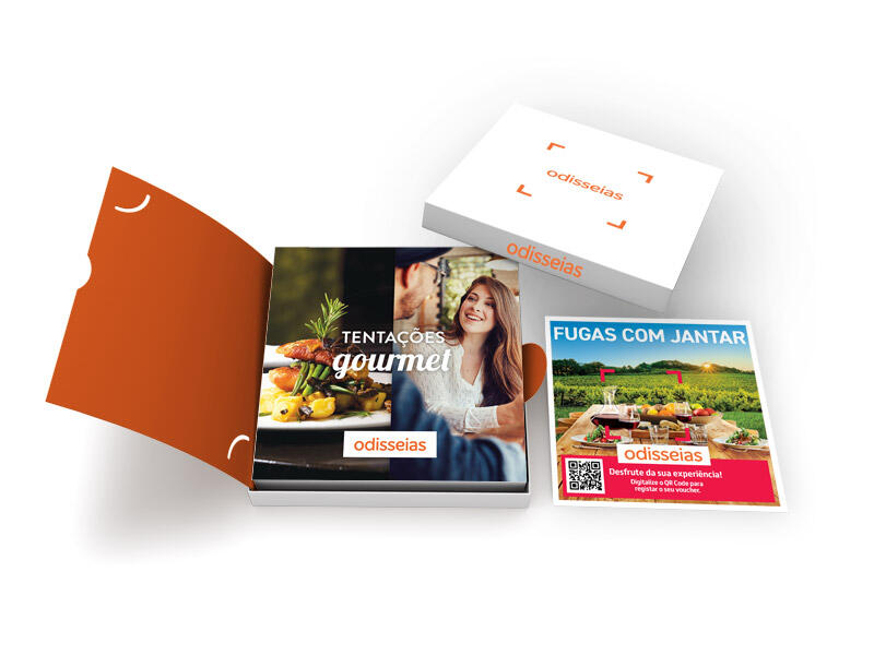 Pack Presente - Fugas Com Jantar - Experiência de 1 noite e jantar 2 pessoas 3/6