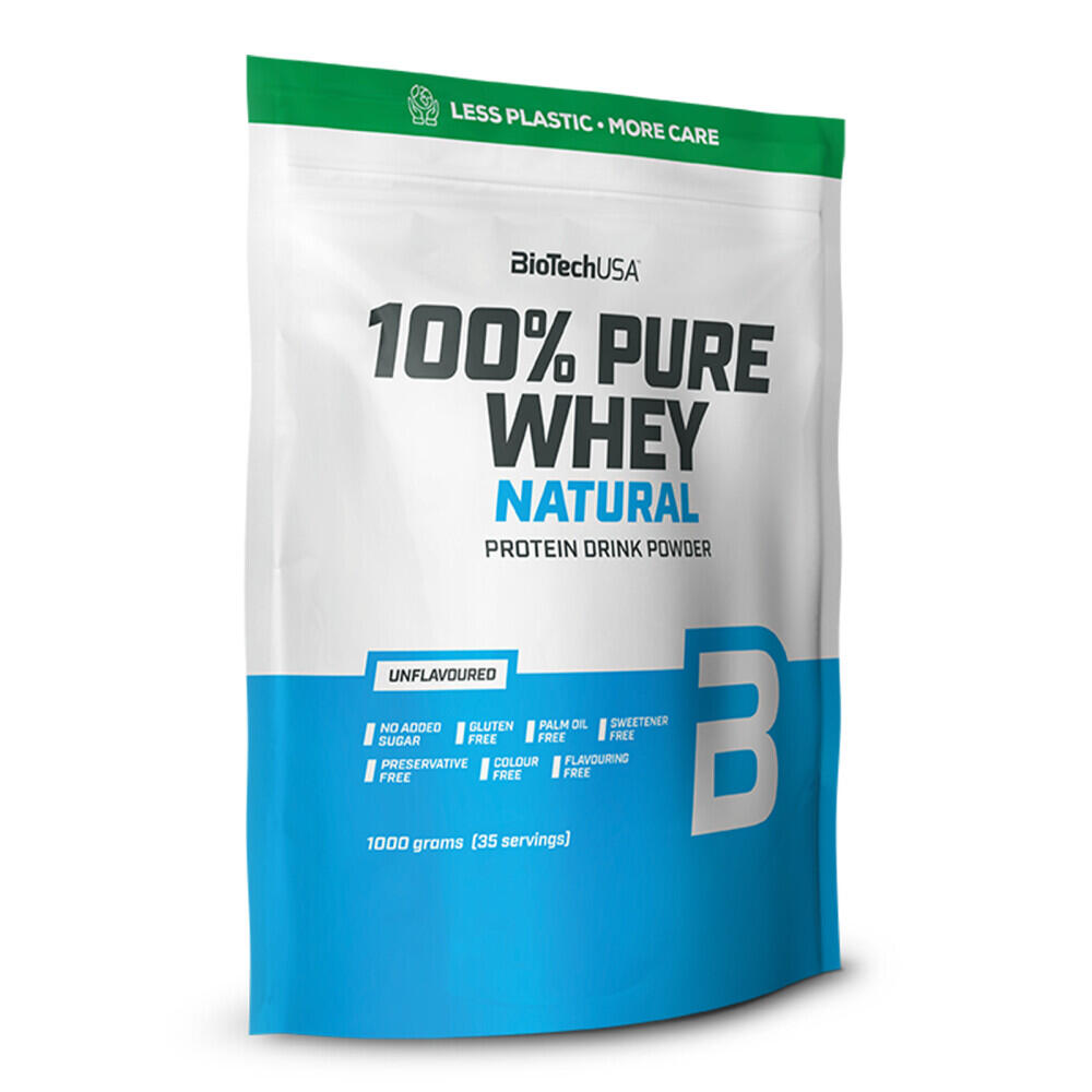 Biotechusa - Whey Sans Arôme - 100% Pure Whey Nature - Saveur Neutre - Whey Protéine - Decathlon