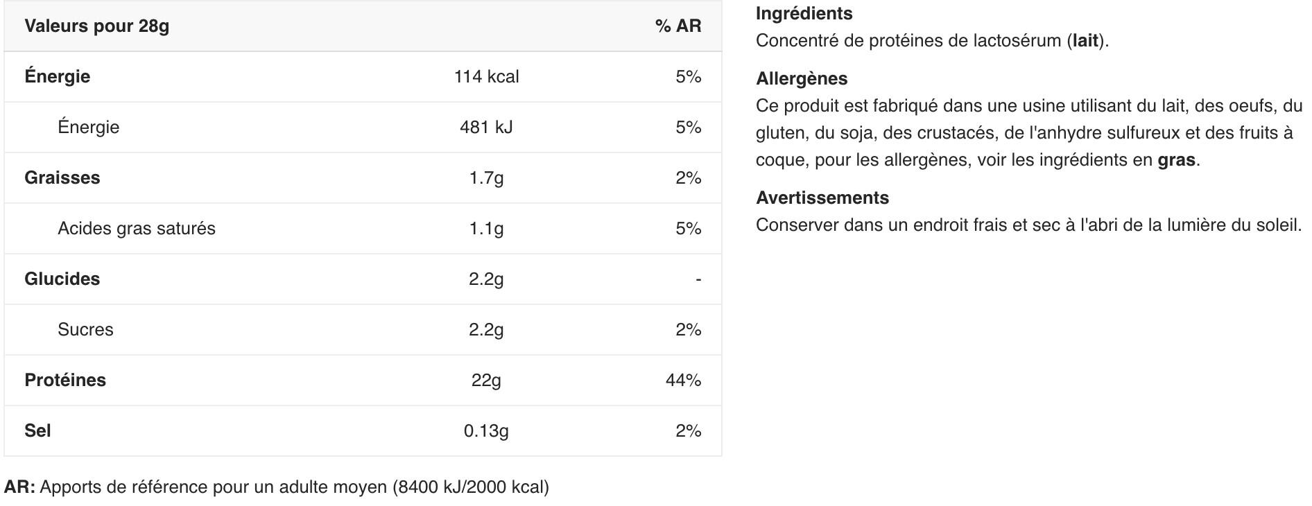 100% pure whey - 454g Neutro da Biotech USA 2/5