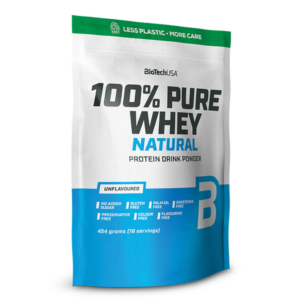 Biotechusa - Whey Sans Arôme - 100% Pure Whey Nature - Saveur Neutre - Whey Protéine - Decathlon