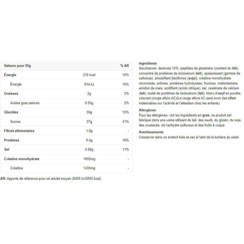 Muscle Mass - Fraise