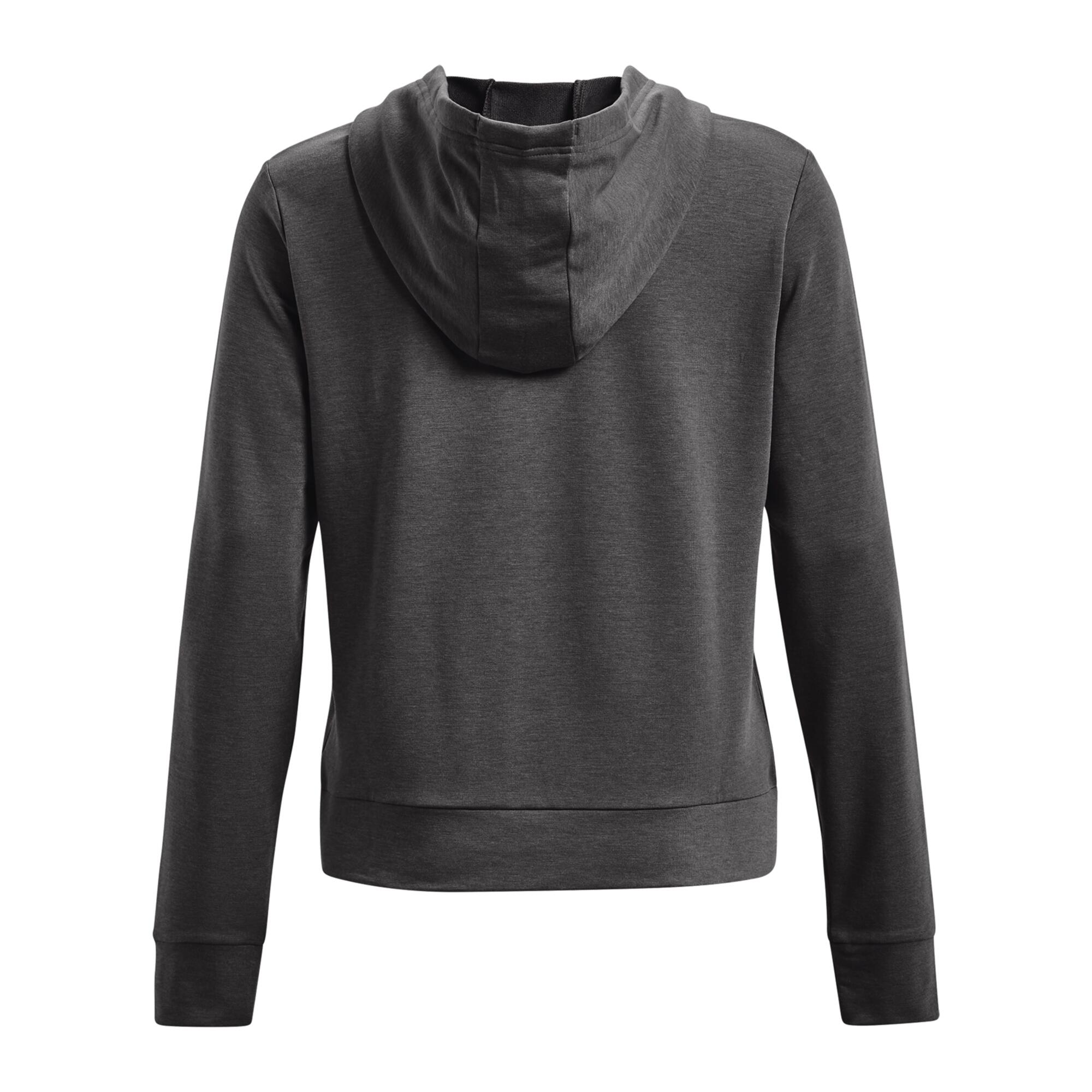Felpa Donna Under Armour Rival Terry grigio 5/6