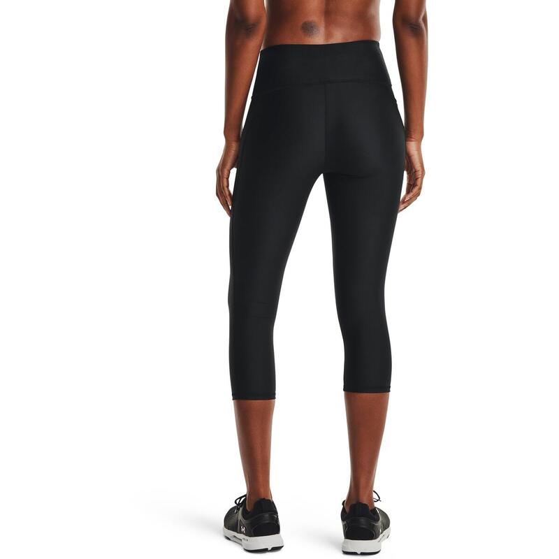 Mallas leggings Cortas Under Armour para Mujer en Negro