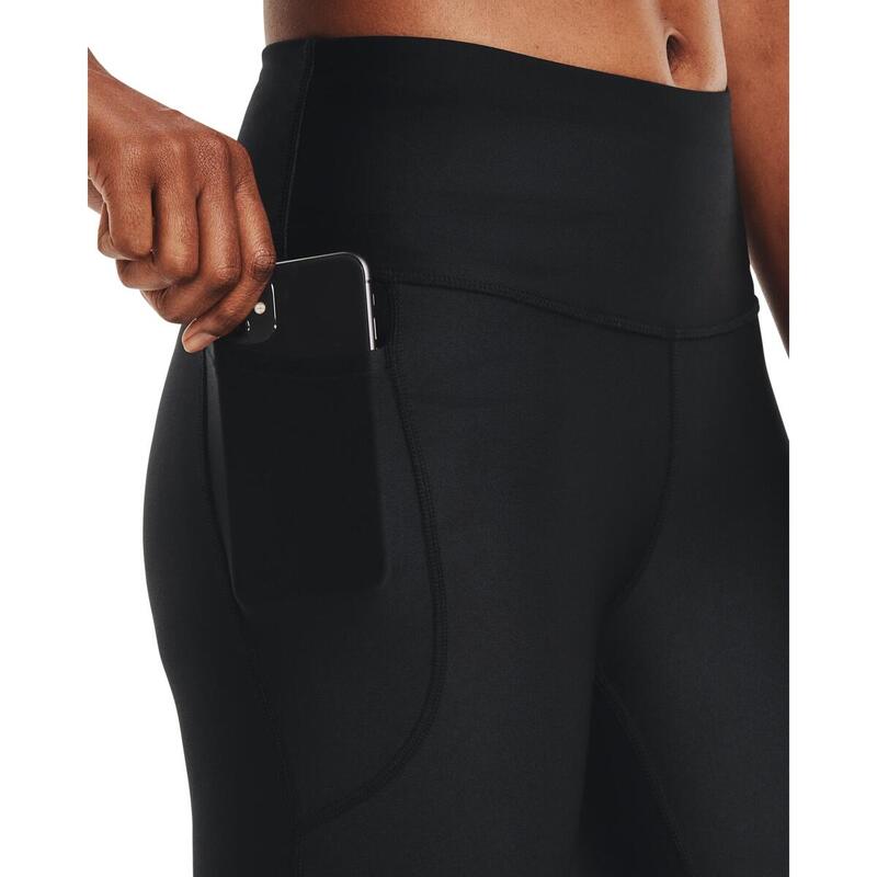 Mallas leggings Cortas Under Armour para Mujer en Negro