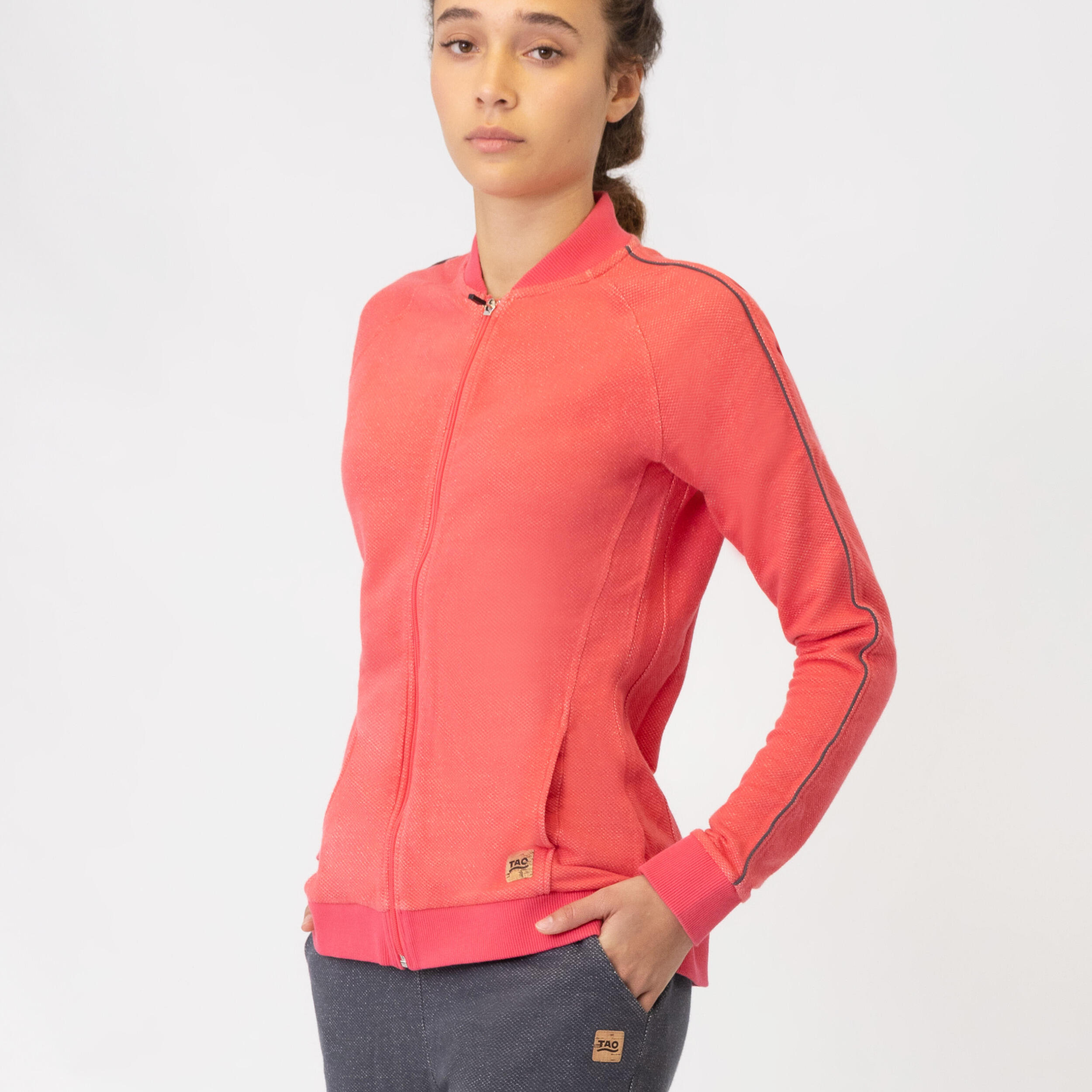 Taillierte Damen Bio-Baumwolljacke Fritzi mit Stehkragen FRITZI 2/7