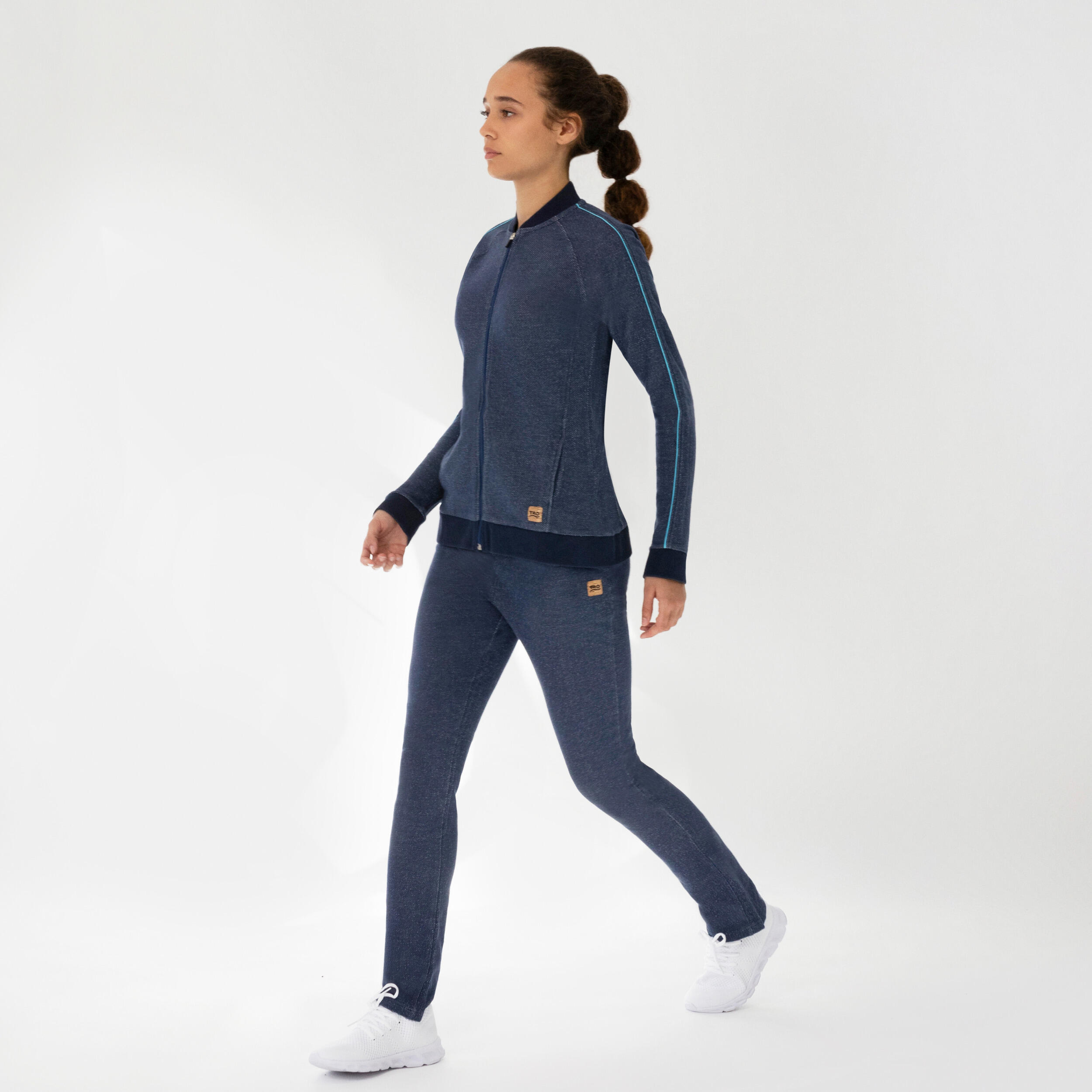 Lange Damen Jogginghose Fleur aus Bio-Baumwolle FLEUR 2/7