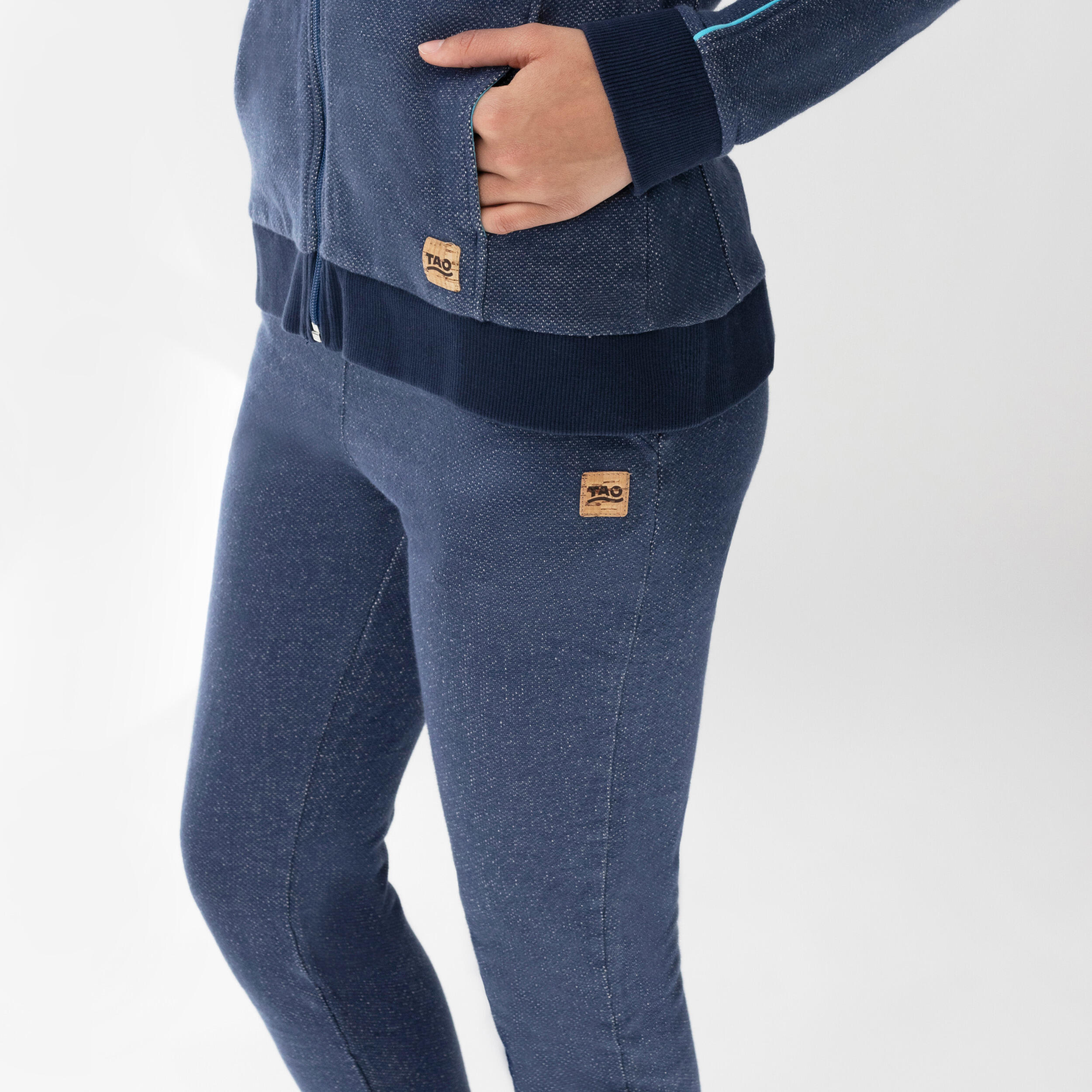 Lange Damen Jogginghose Fleur aus Bio-Baumwolle FLEUR 3/7
