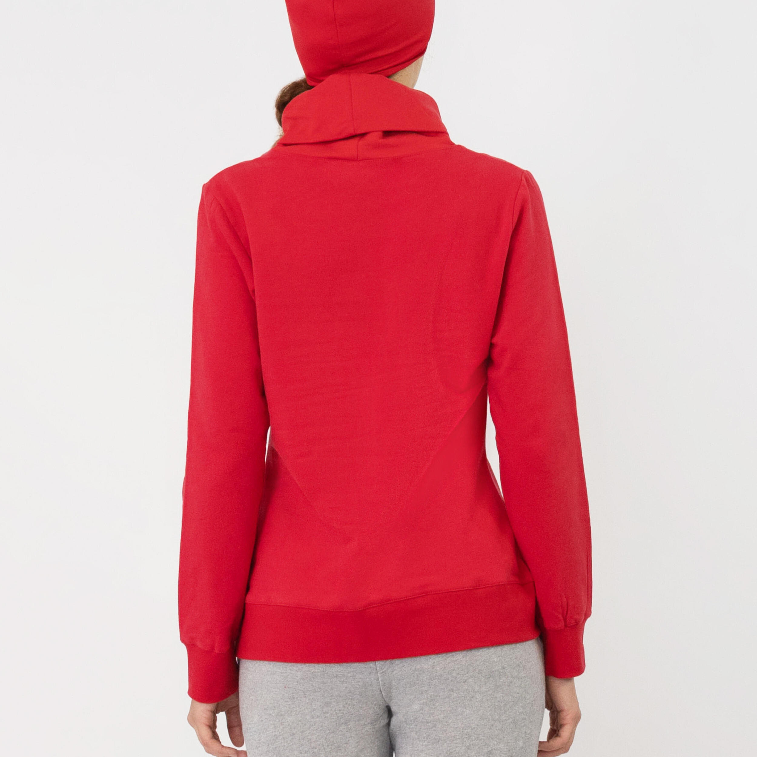 Damen COOLIA kuscheliger Hoodie mit Stehkragen aus Bio-Baumwolle 4/7