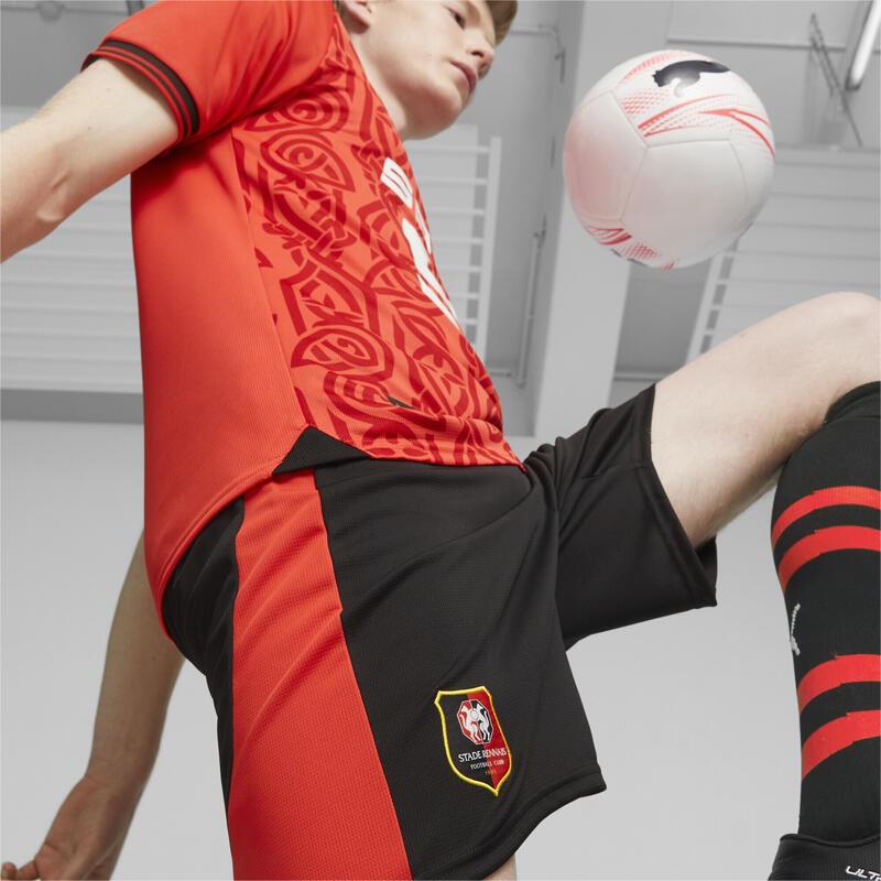 Shorts da calcio Stade Rennais F.C. PUMA Black Red