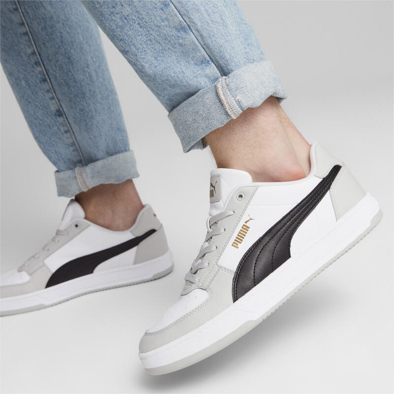 Caven 2.0 sneakers PUMA White Black Ash Gray Gold