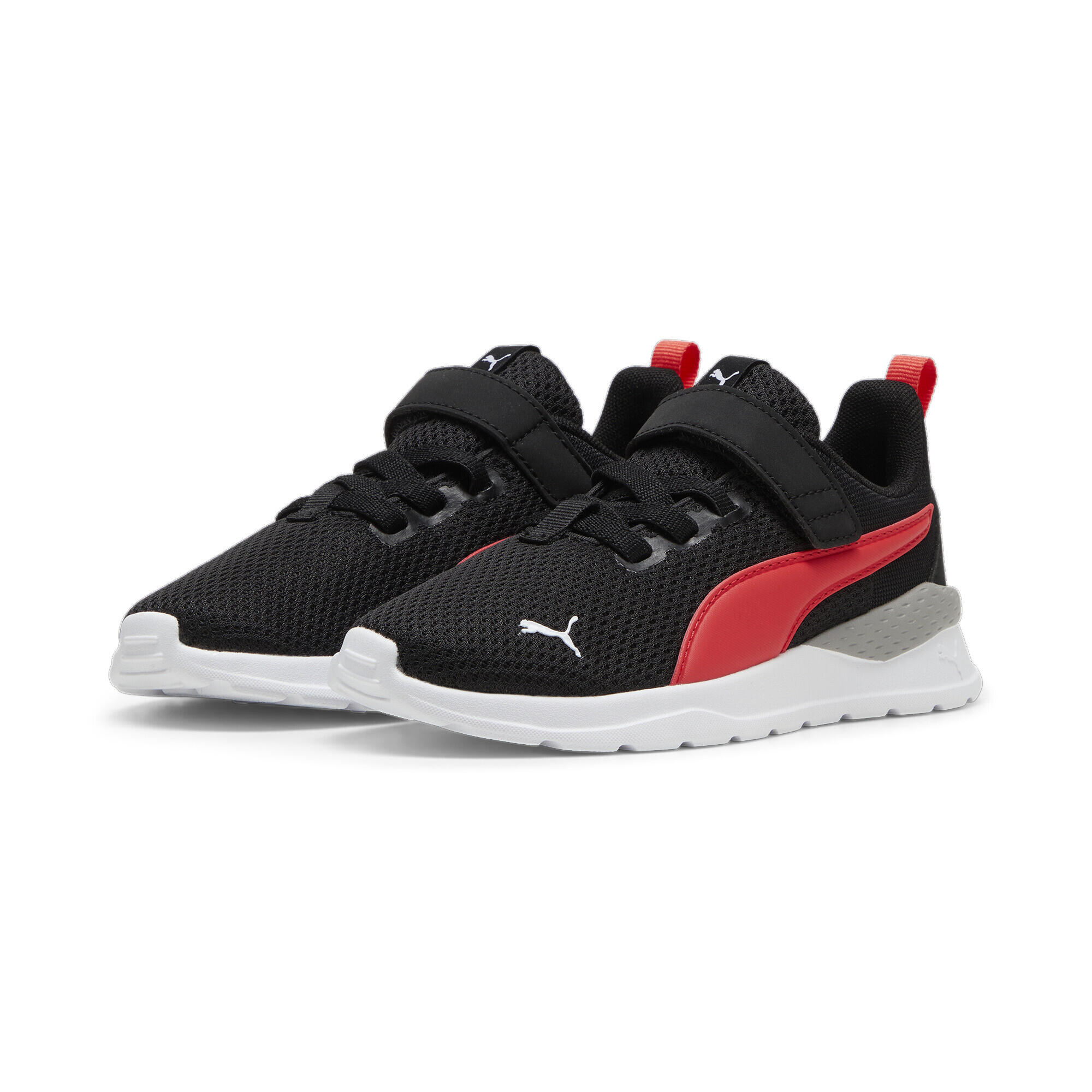 Dziecięce buty sportowe Anzarun Lite PUMA Black Active Red White