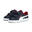 Smash 3.0 Leather V Sneakers Kinder PUMA Navy White For All Time Red Blue