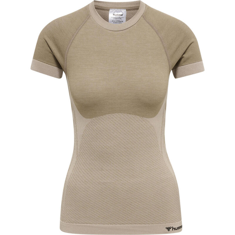 Deslizar Camiseta Hmlclea Yoga Mujer HUMMEL