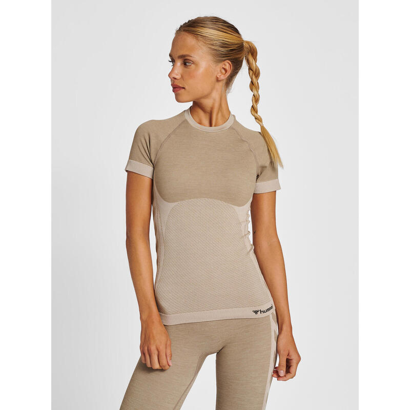 Enfiler T-Shirt Hmlclea Entraînement Femme HUMMEL
