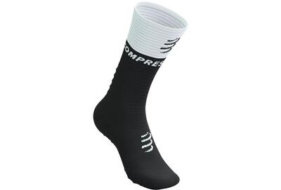 Calcetines Mid Compression V2.0 running Naranja Compressport