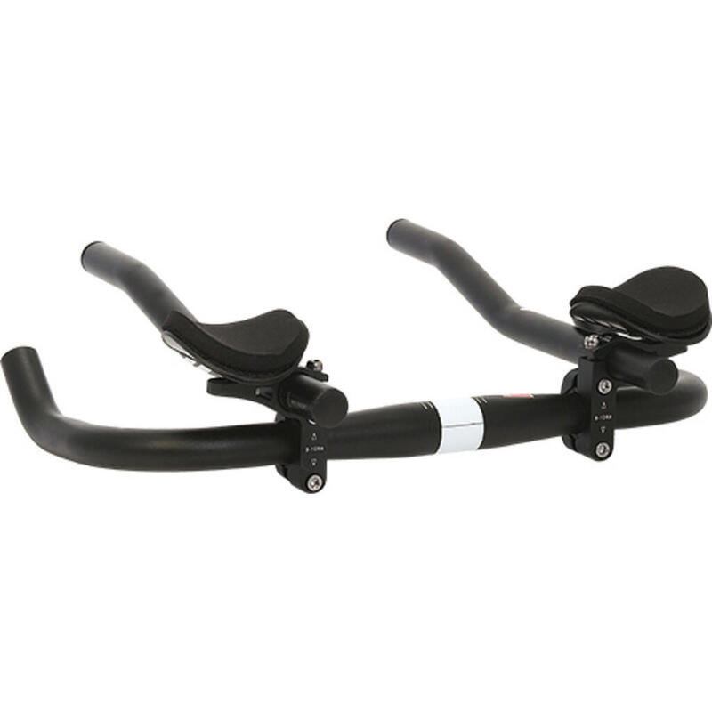 Aerobar Aluminium 2 Pièces 25,4/31,8mm Noir