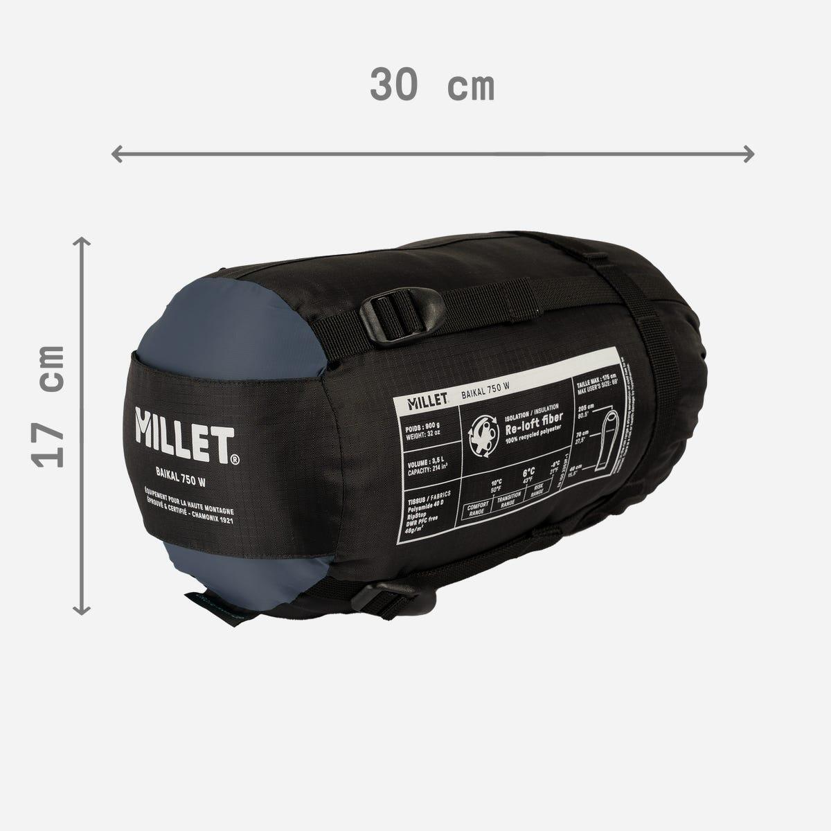 Sac de couchage Randonnée Femme BAIKAL 750 Gauche 5/5