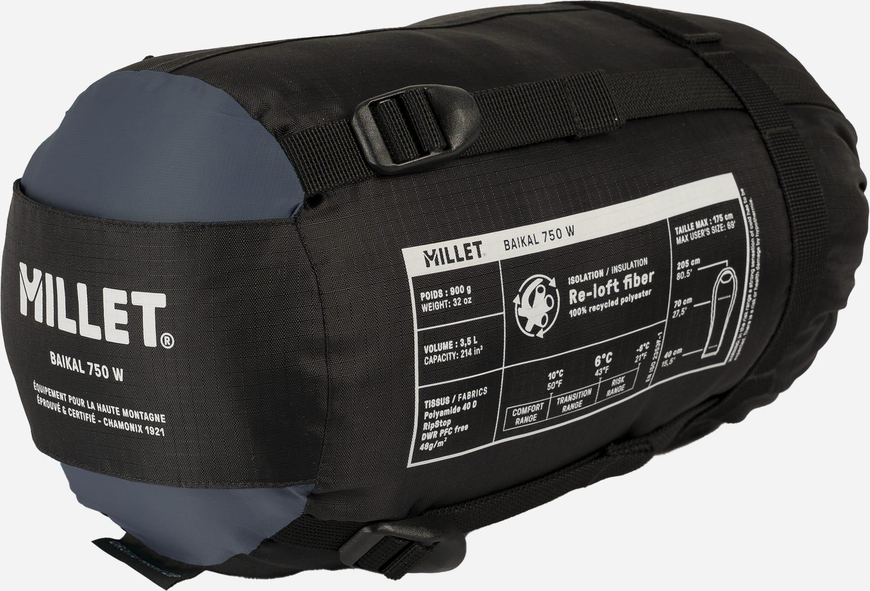 Sac de couchage Randonnée Femme BAIKAL 750 Gauche 3/5