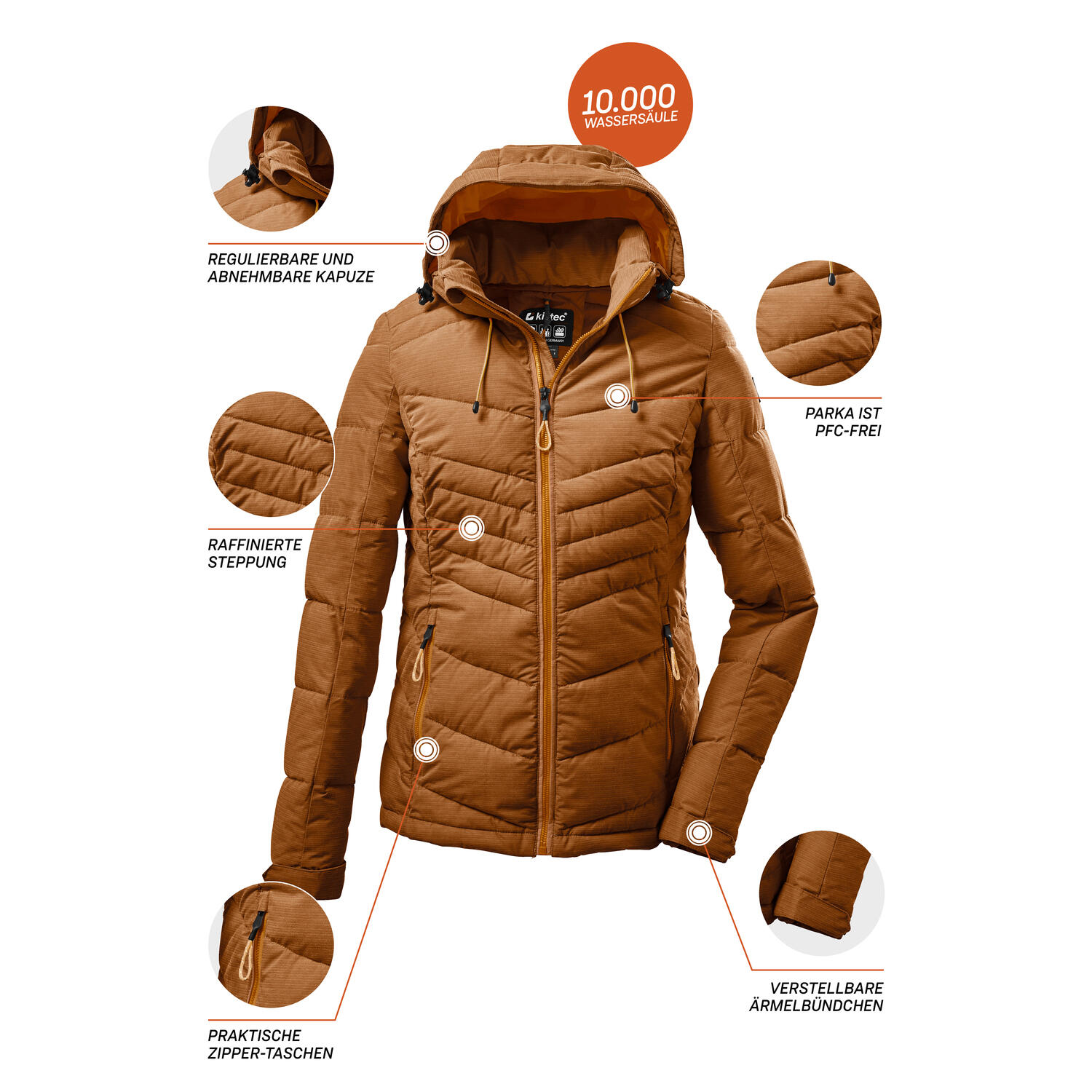 Damen Steppjacke KOW 149 4/5