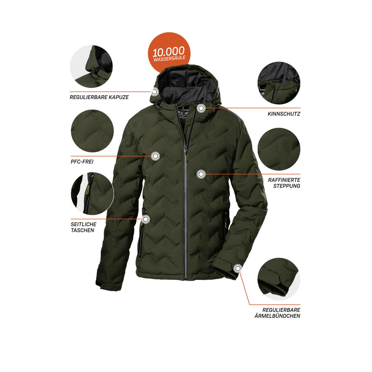 Herren Steppjacke KOW 119 4/6
