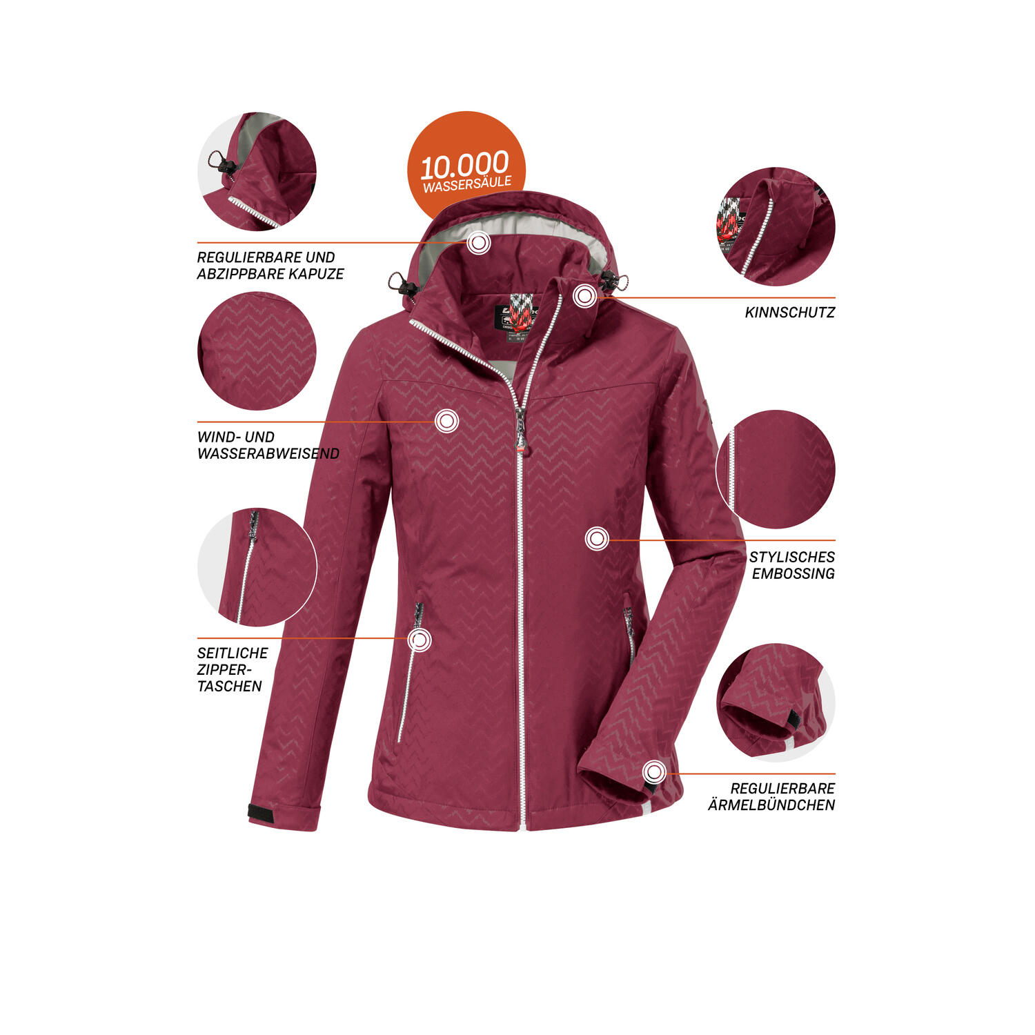 Damen Softshelljacke KOS 176 4/7