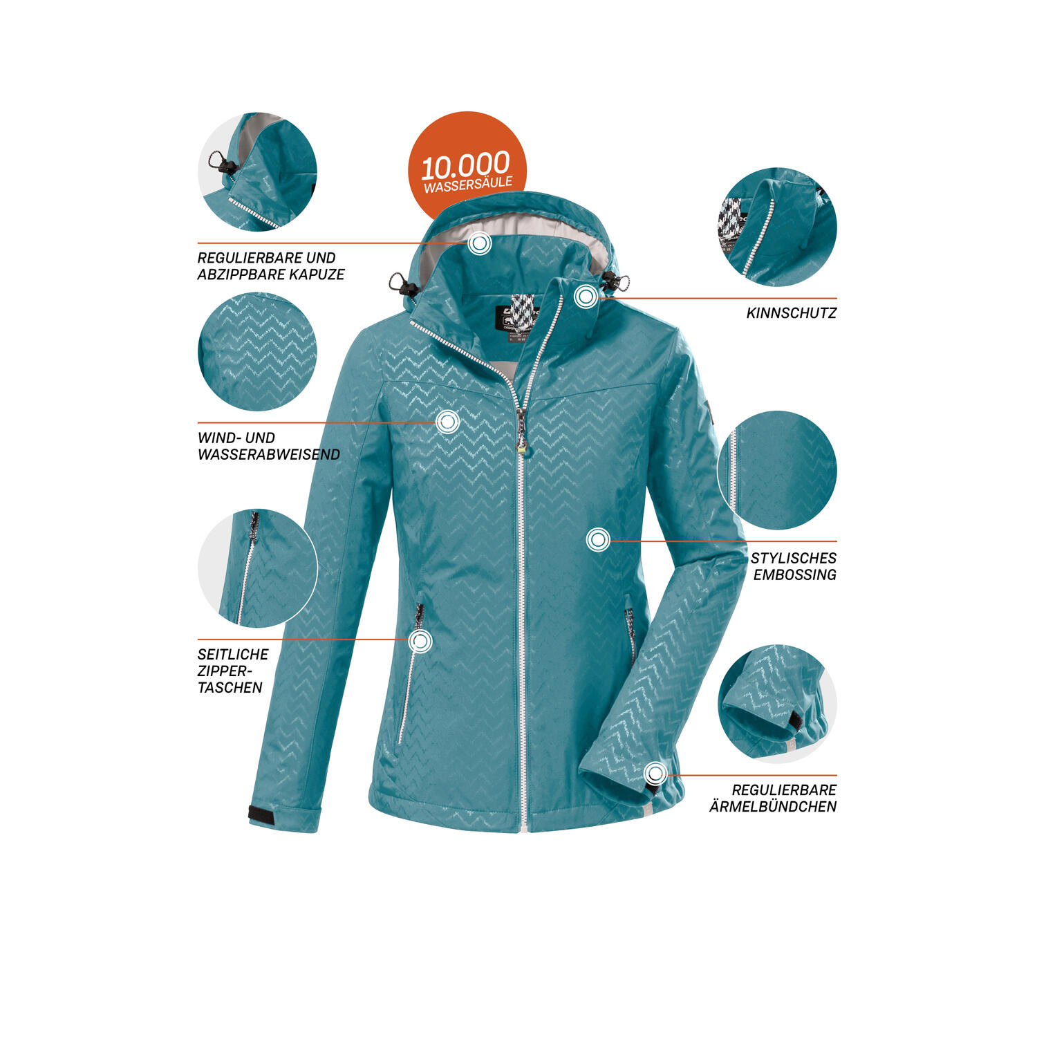 Damen Softshelljacke KOS 176 4/7
