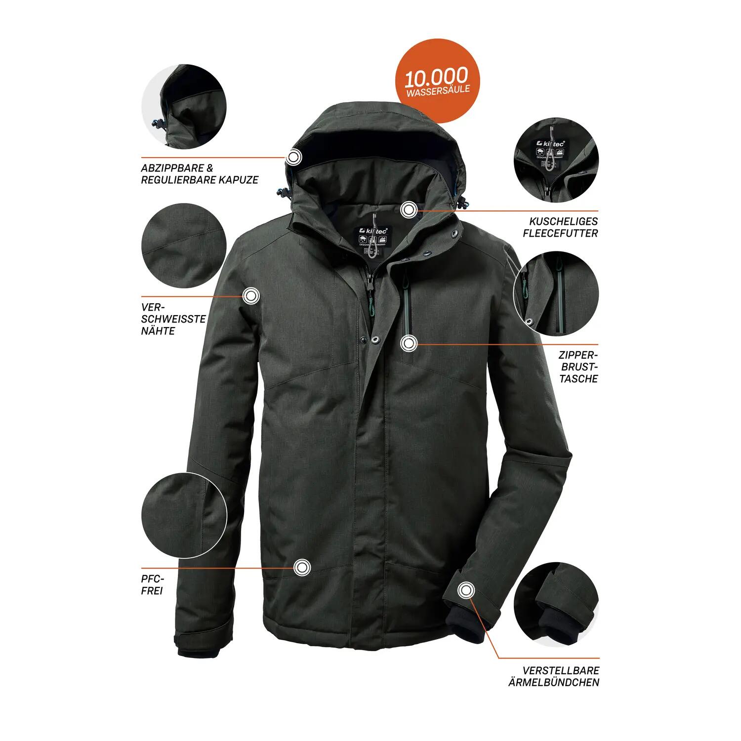 KILLTEC Herren Outdoorjacke KOW 161 MN JCKT 3/5