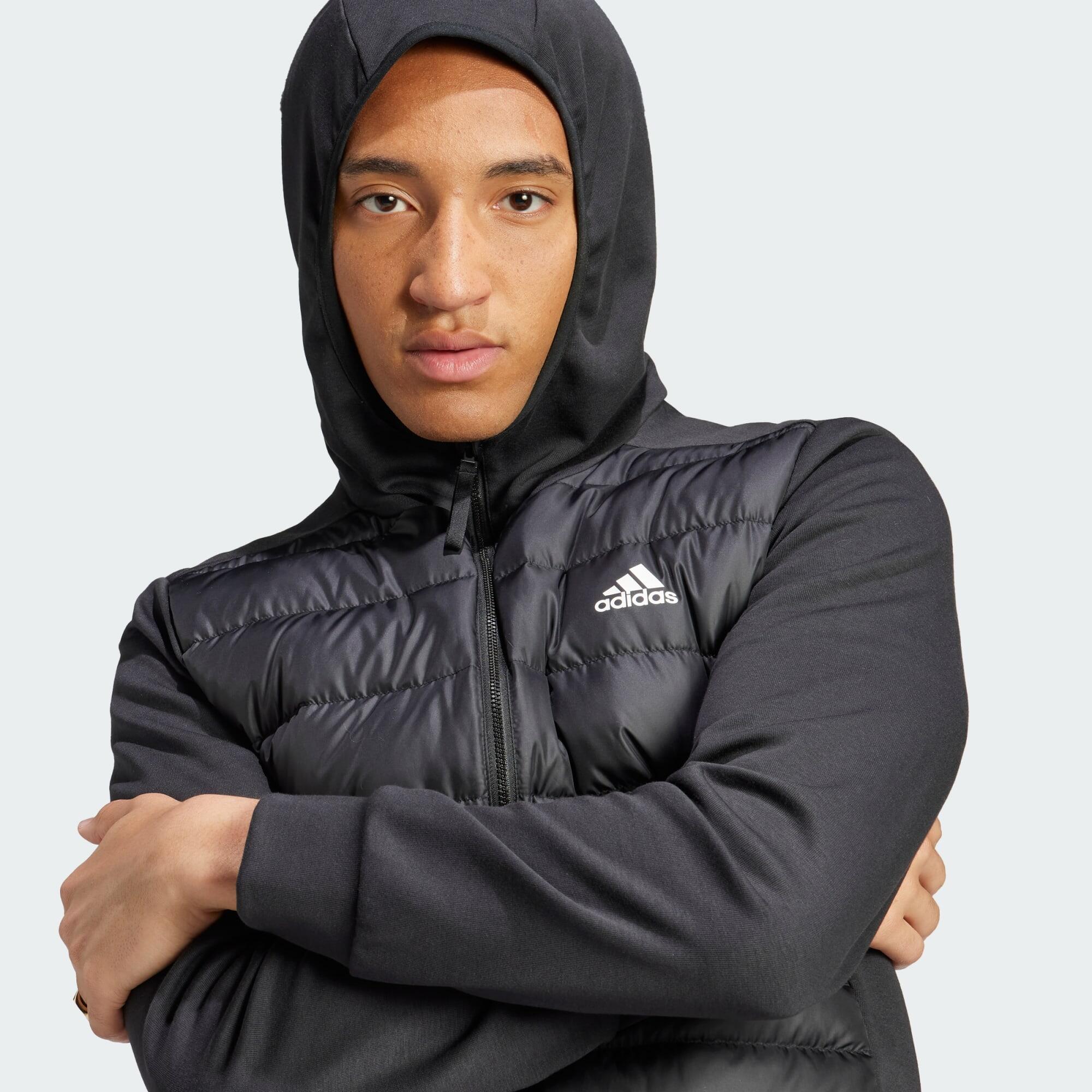 Essentials Hybrid Down Hooded Jacket 4/5