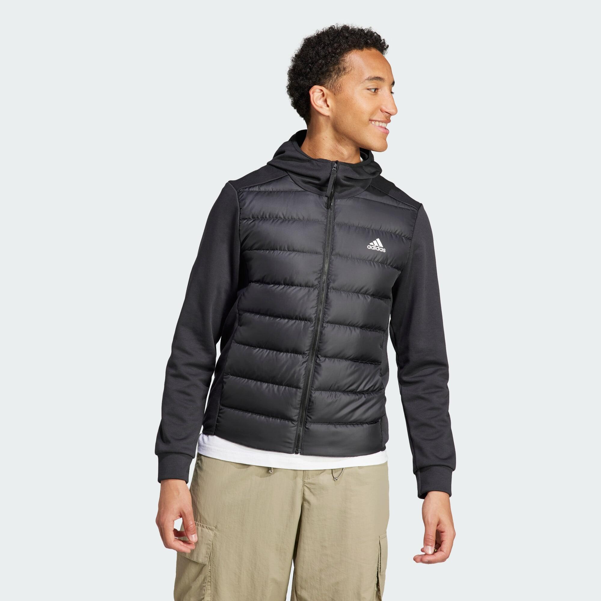 Essentials Hybrid Down Hooded Jacket 1/5