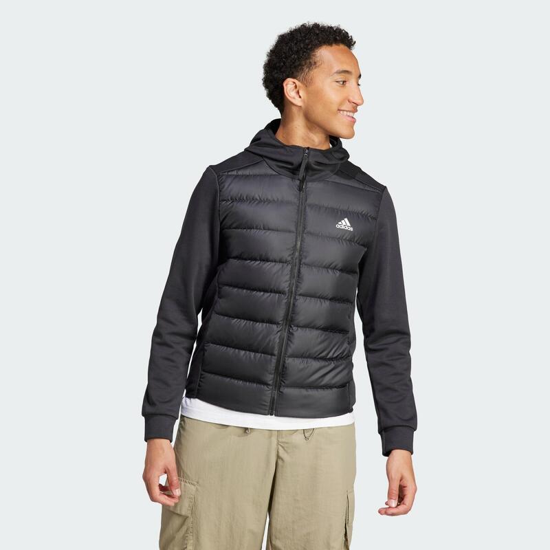 Essentials Hybrid Hooded Daunenjacke