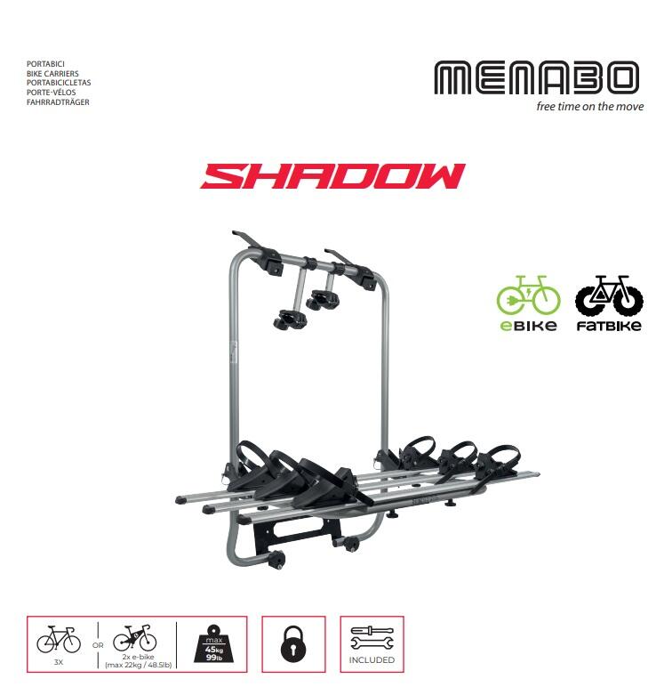 Porta Bici da portellone auto per Volkswagen Caddy IV 2021> - SHADOW CADDY 2.0 4/7