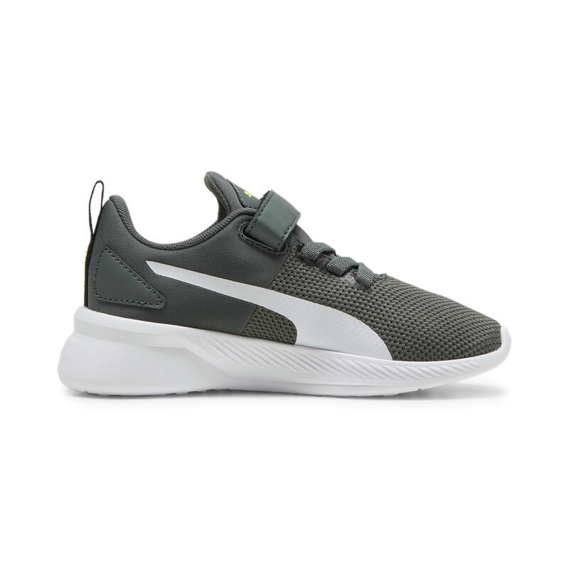 Scarpe da ginnastica da bambino Flyer Runner V PUMA Mineral Gray White Black