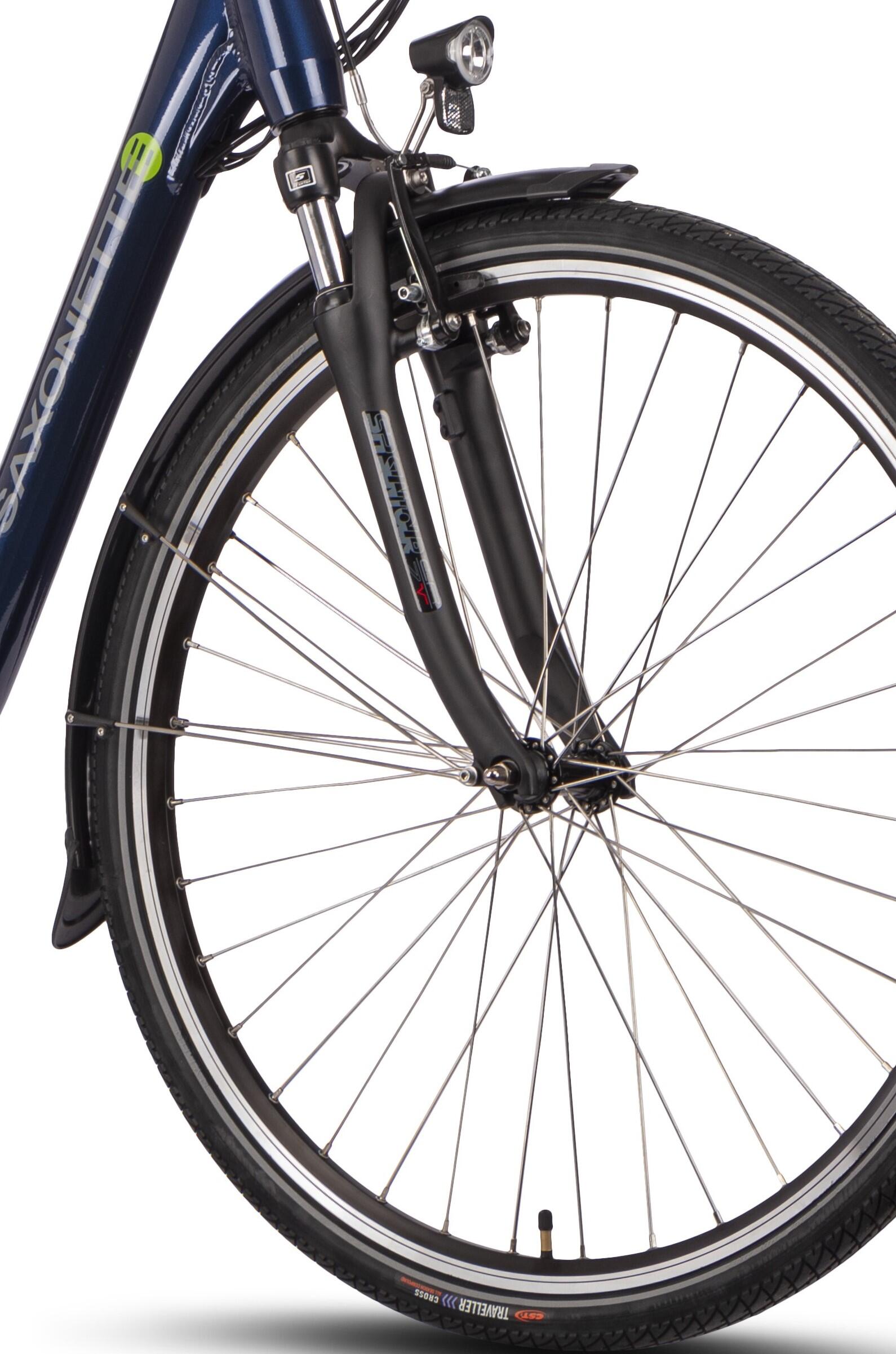 Elektrische damesfiets Advanced Sport, 50 cm, Saxxx, 7 sp, zilver 6/7