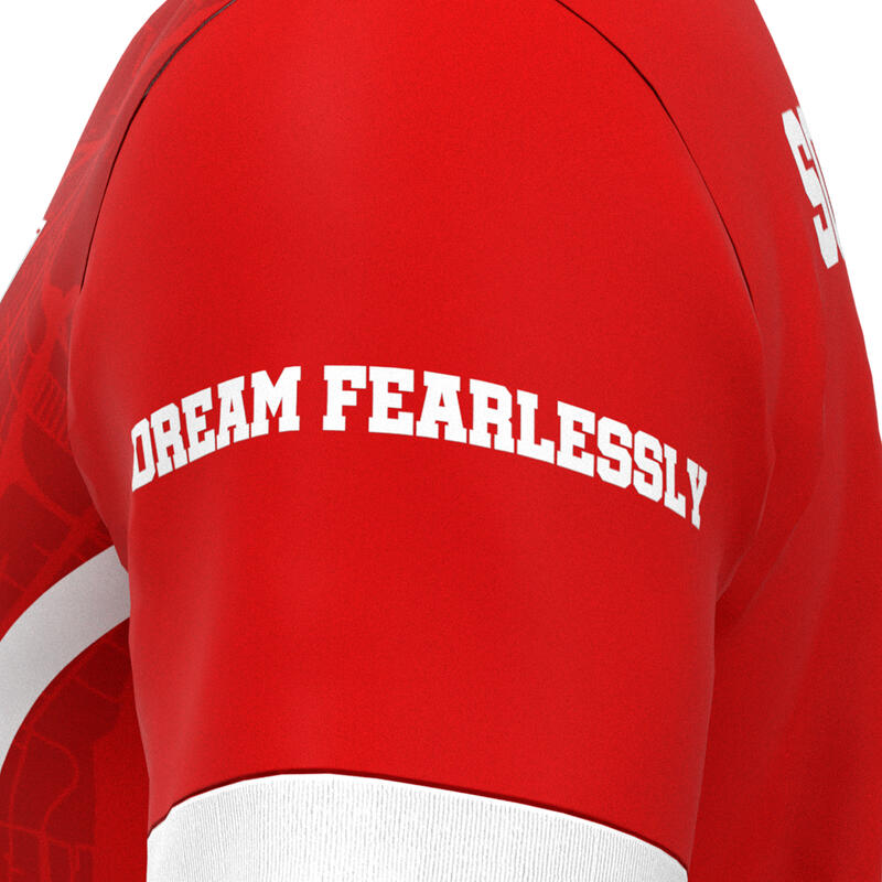 (Pre-order) Classic HK Rugby Fan Jersey - Red