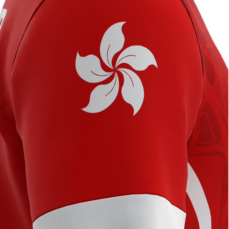 (預售) 經典香港欖球球衣 - 紅色