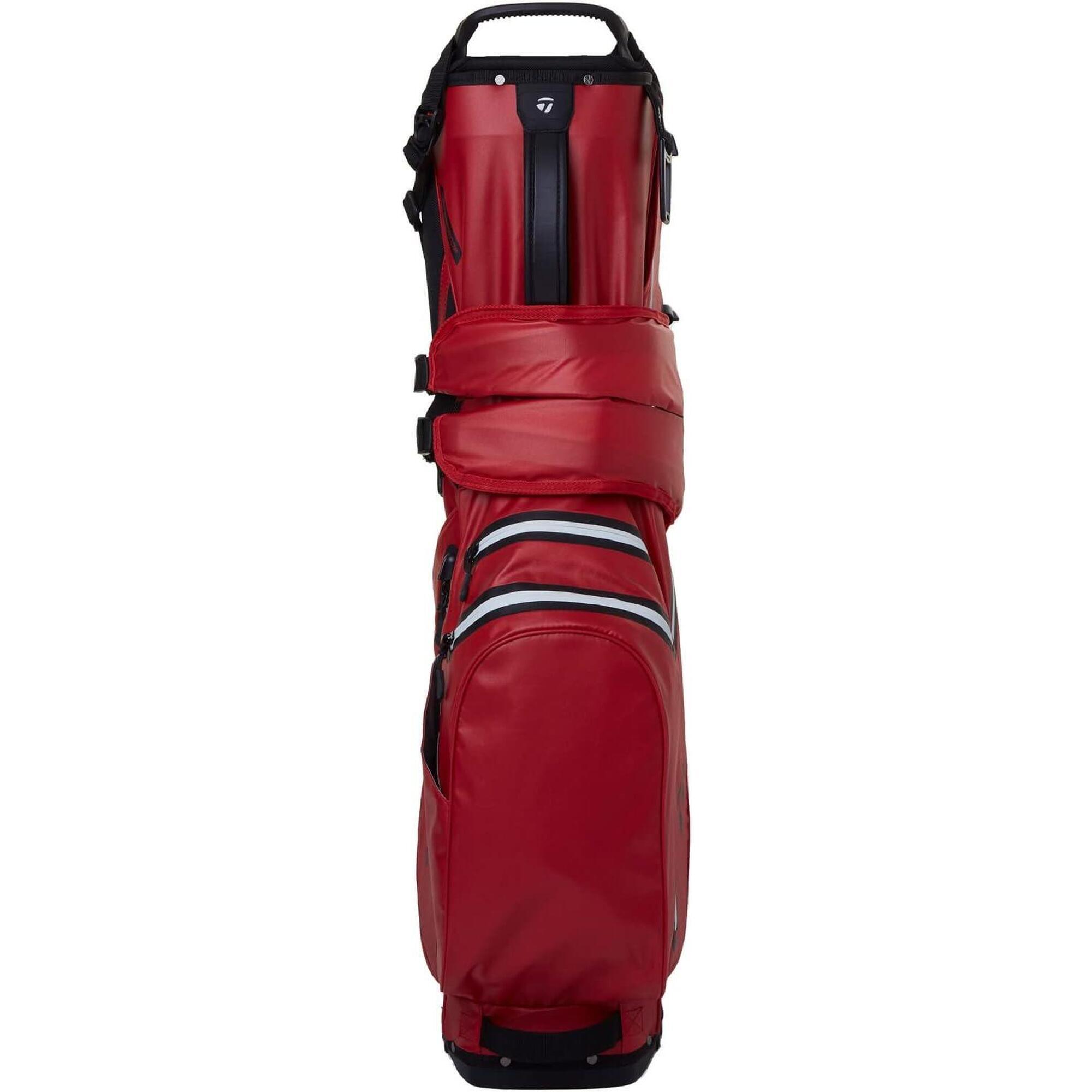 V97587 FLEXTECH WATERPROOF GOLF STAND BAG 75 L - RED