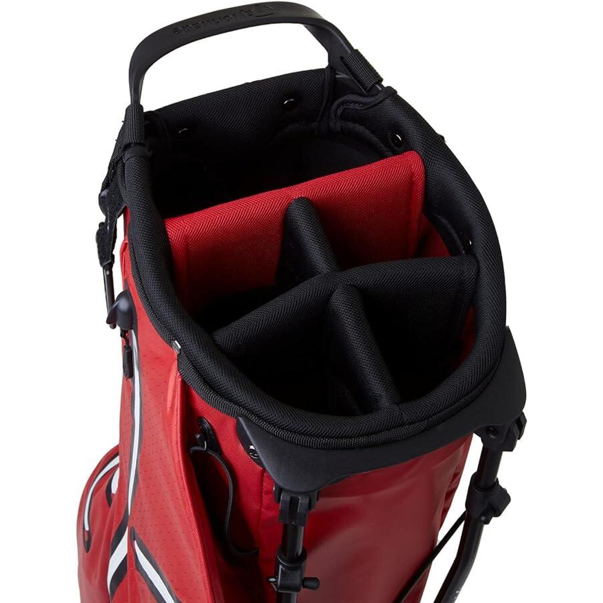 V97587 FLEXTECH WATERPROOF GOLF STAND BAG 75 L - RED