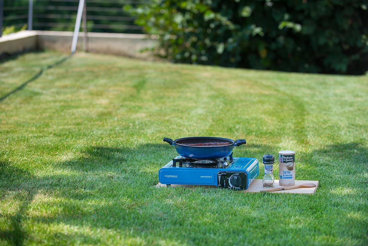 Camp Bistro Stainless-Steel High Power Single Burner Camping Stove with Pack 4 Gas CP-250 -  5