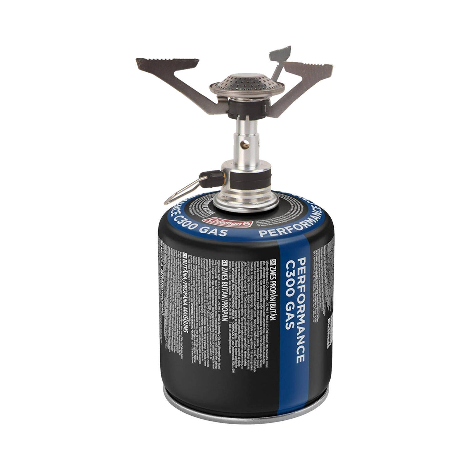 FyreLite Backpacking Stainless-Steel Gas Stove With Gas C-300 -  1