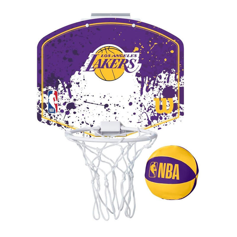 Mini cesta de basquete NBA Los Angeles Lakers