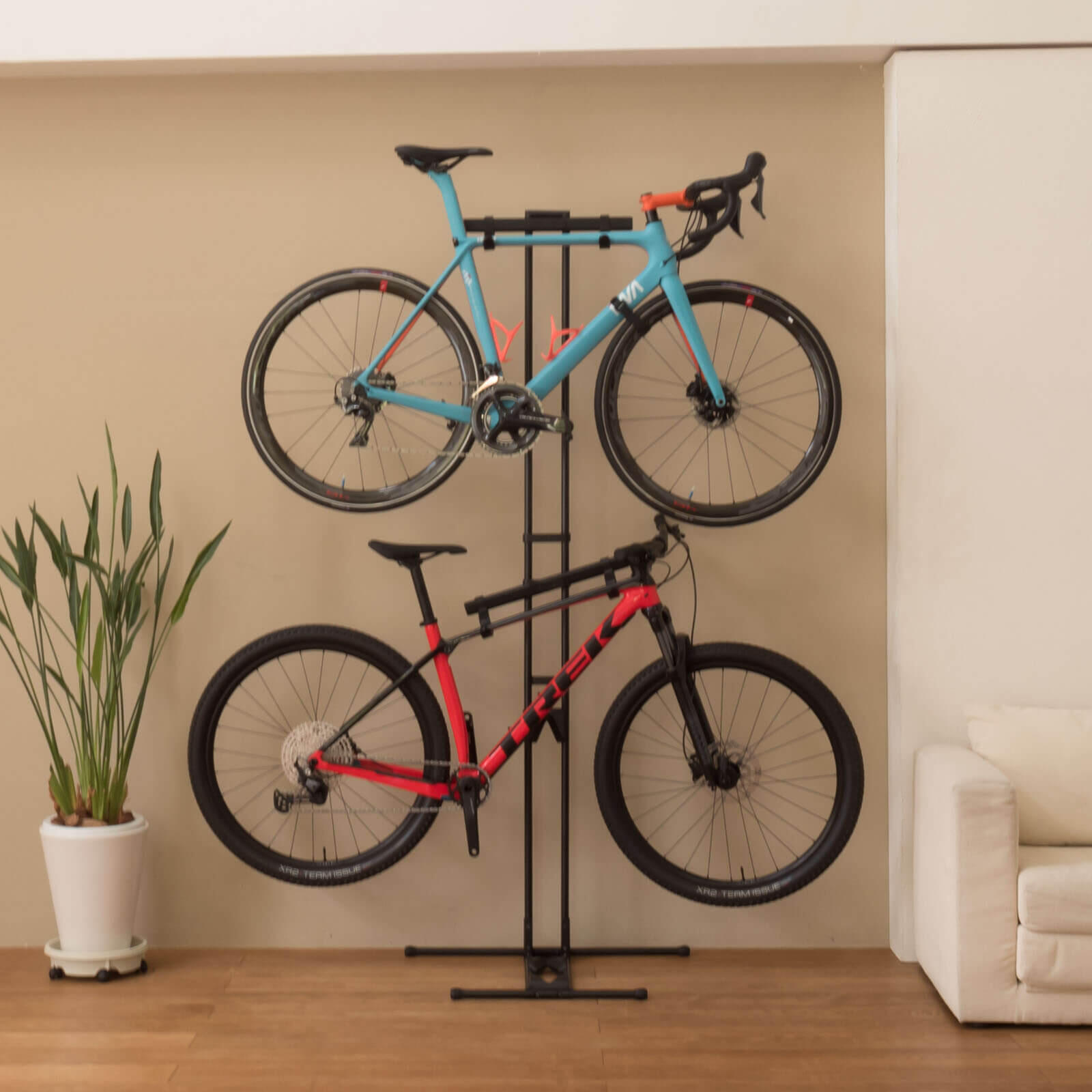 Bike Stand iWA Tower Black Silver