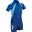 兒童泳衣短款 1.5mm - 藍色 - XL
