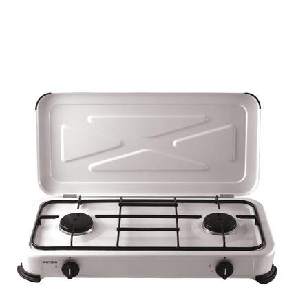 Gimeg cooker 2 burners white