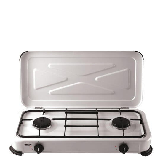 Gimeg cooker 2 burners white
