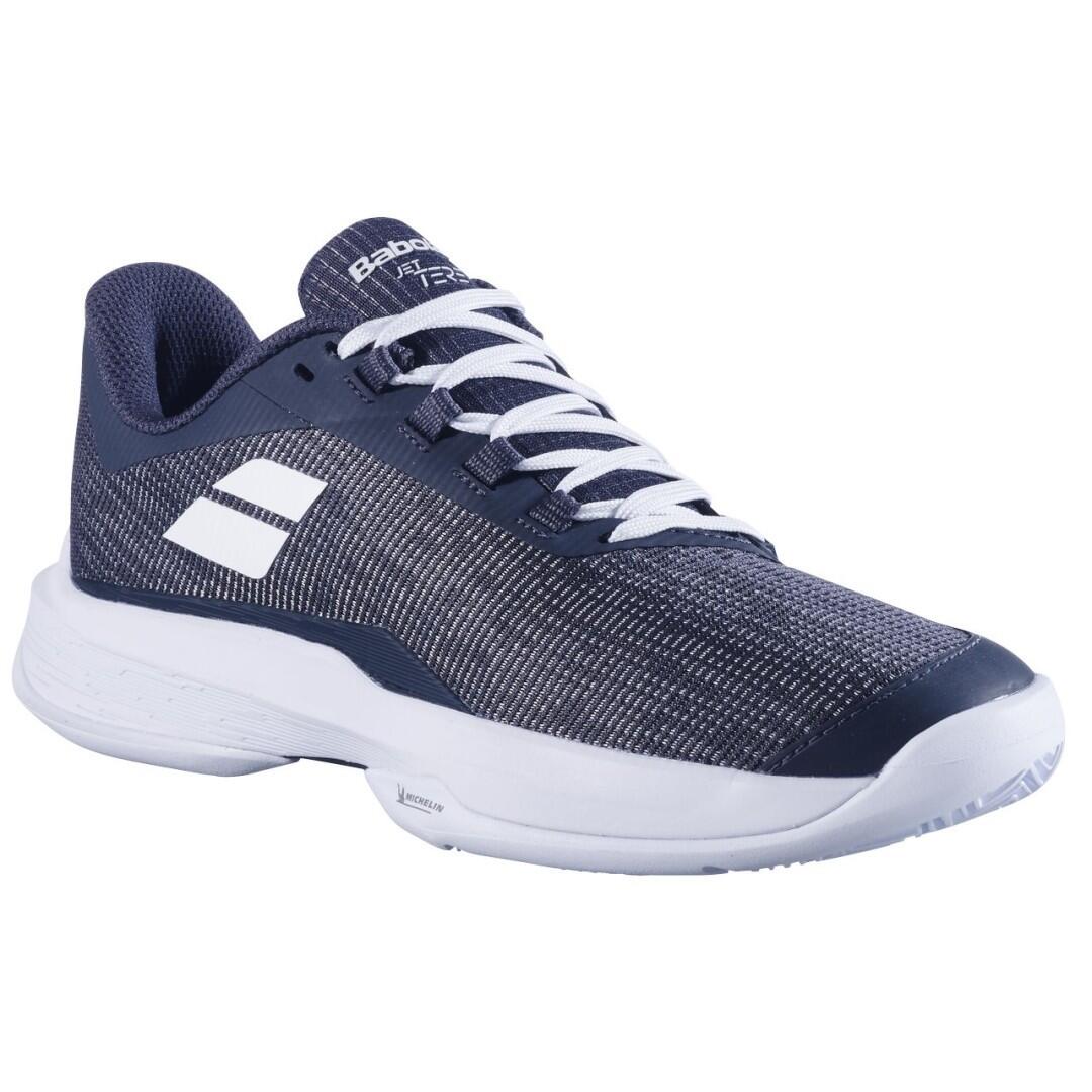Babolat - Baskets Babolat Jet Tere 2 Classic Pour Femmes - Chaussures De Sport - Blanc|noir - Decathlon